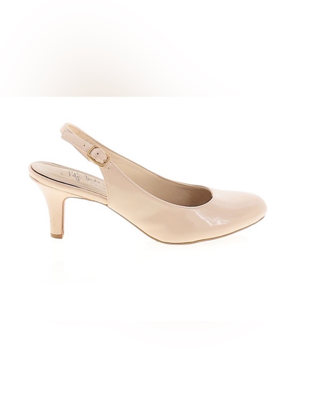 LIFE STRIDE Nude Patent Slingback Pump - Women